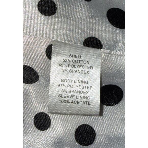 Madison Petite Black Jacket 3/4 Sleeve Size 12P Women’s A-Line Career - Picture 3 of 8